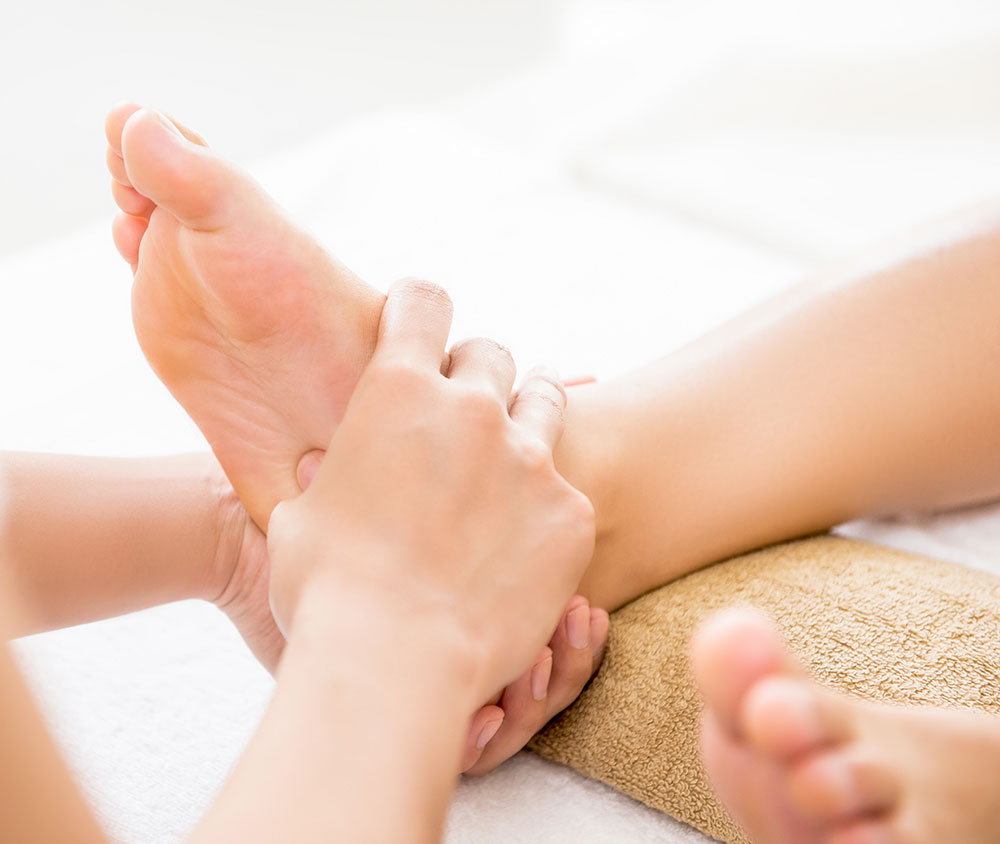 Prenatal reflexology